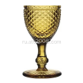 Ato Solid Color Amber Wine Glass